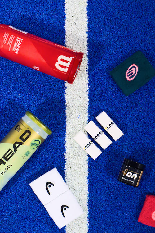 Illustration pack Accessoires de Padel