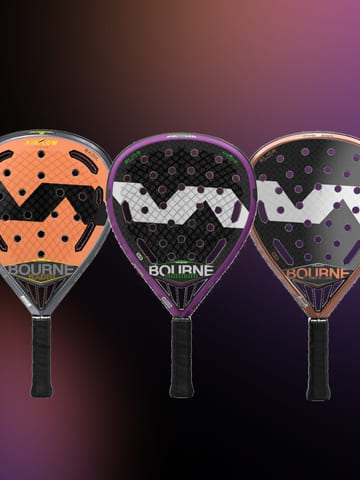 Illustration pack Raquettes de padel bourne