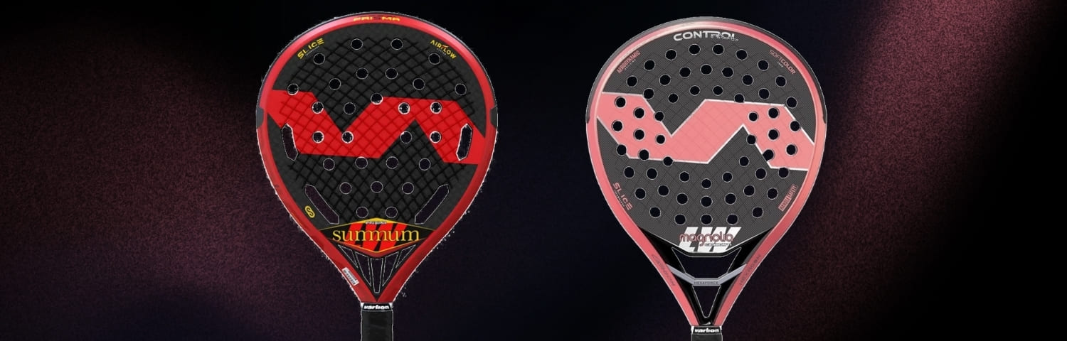 Illustration bannière Raquettes de padel LW