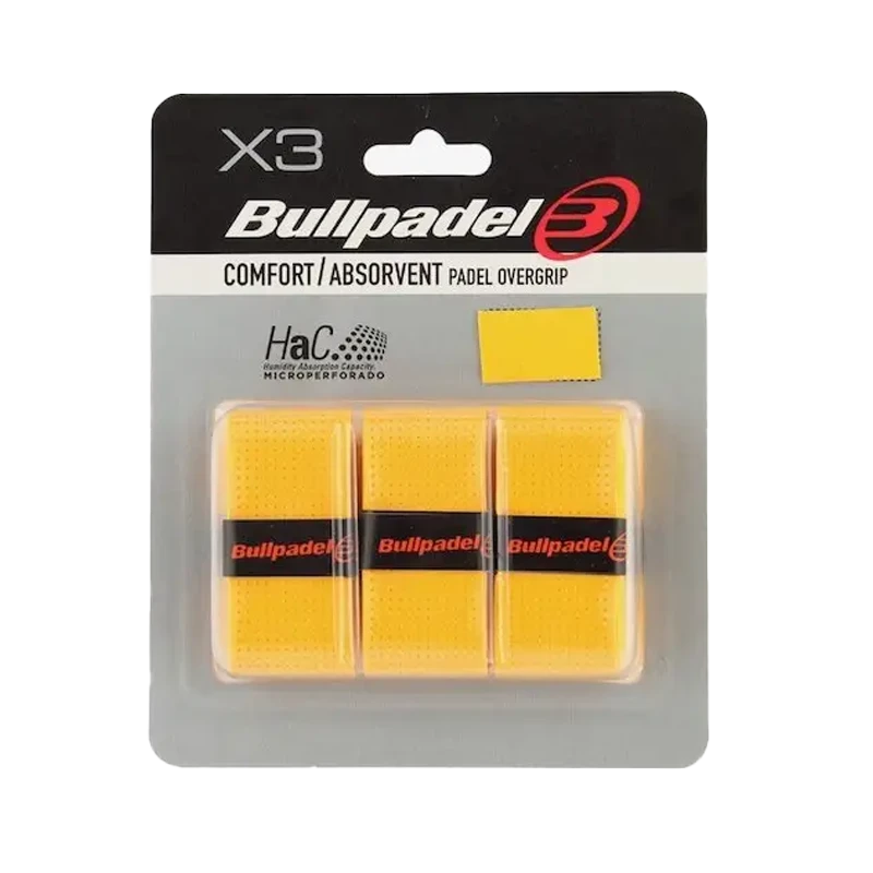 Bullpadel Surgrip Comfort jaune X3
