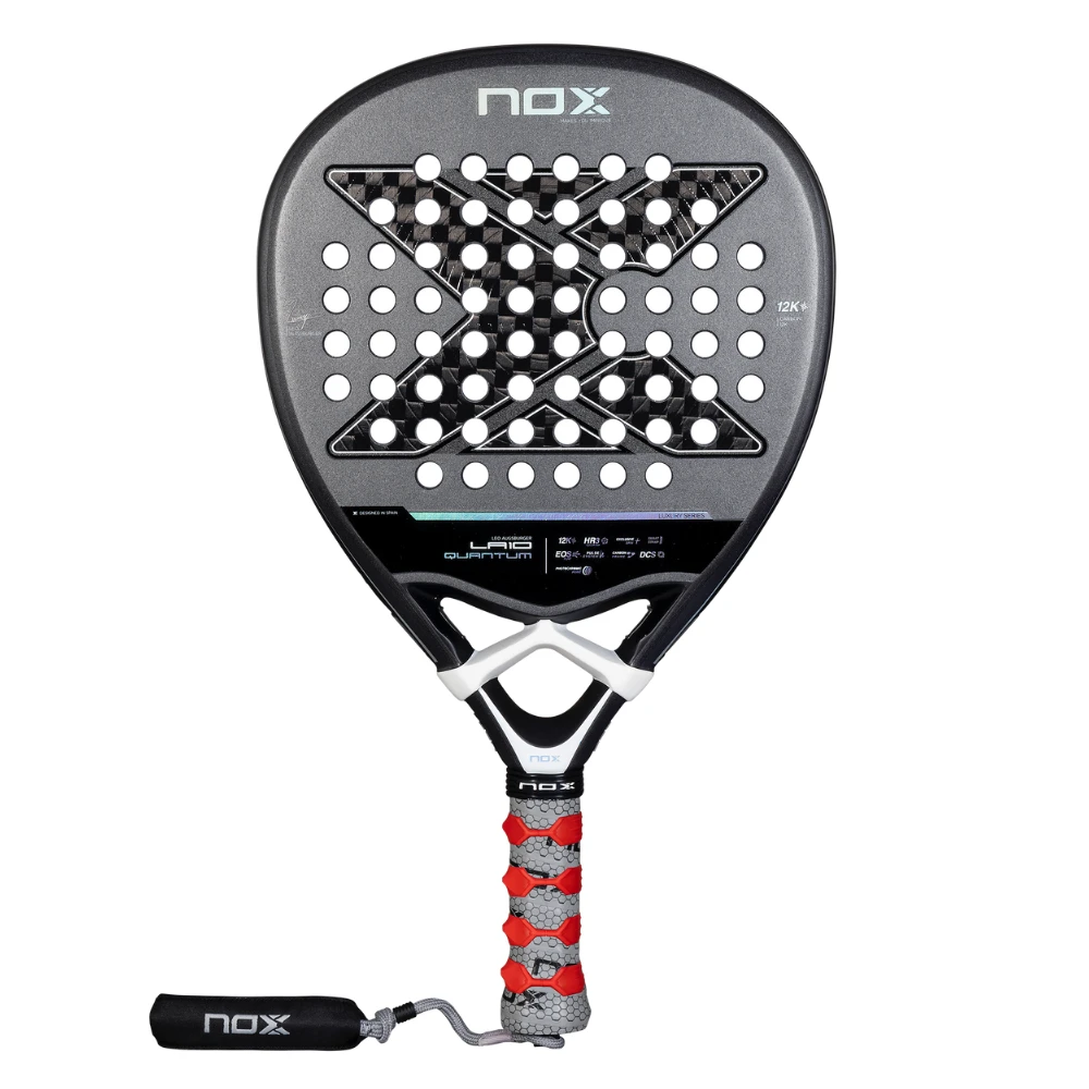 Raquette de padel Nox LA10 Quantum 12k By Leo Augsburger 2025