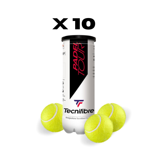 10 dosen TECNIFIBRE Padel Tour Bällen