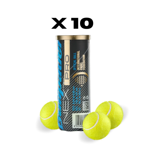 10 dosen Bullpadel Next Pro Padelbällen