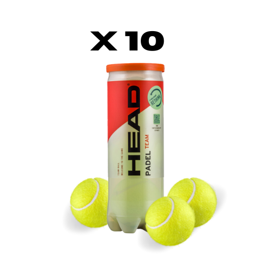 10 dosen mit Head Padel Team