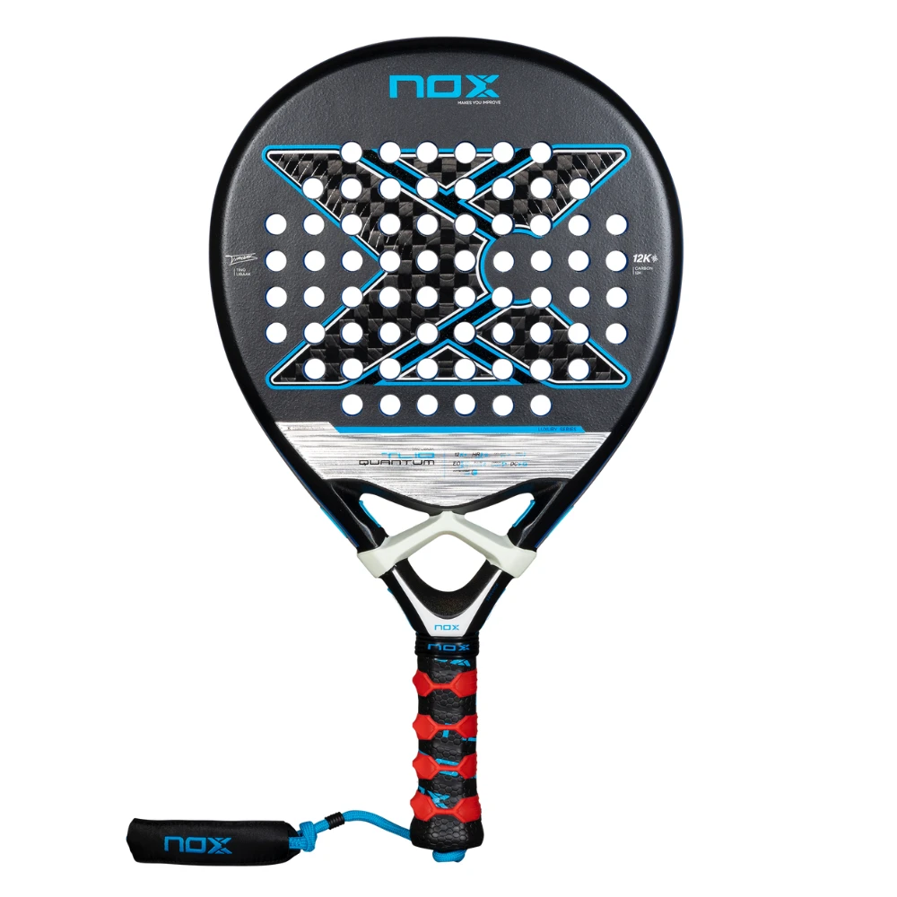 Raquette de padel Nox TL10 Quantum 12K 2025 by Tino Libaak