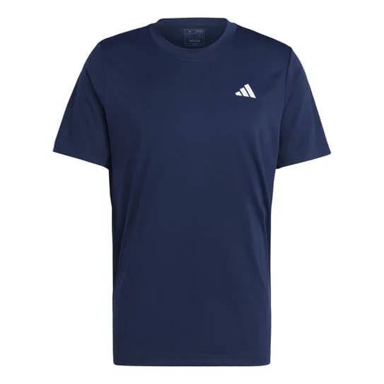 ADIDAS CLUB DUNKELBLAUES T-SHIRT