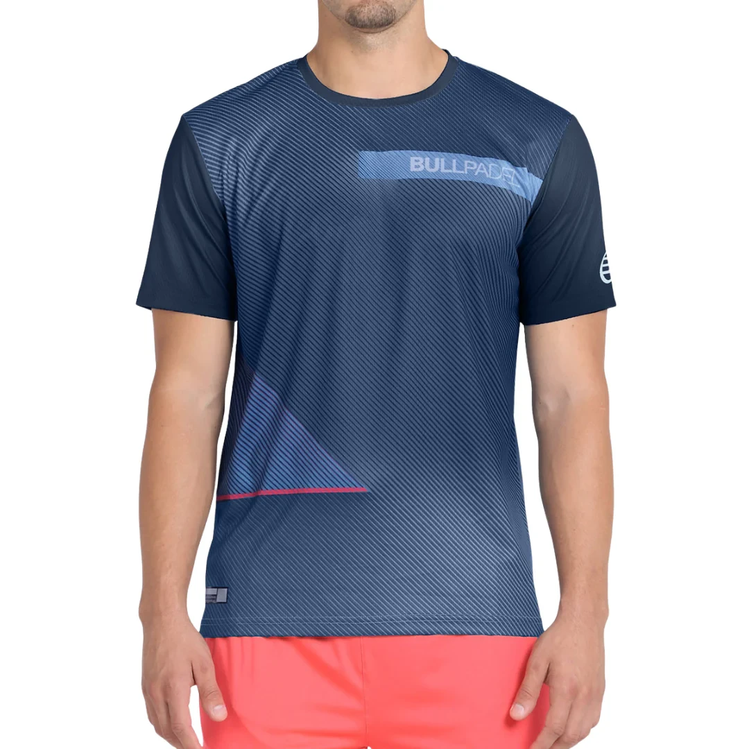 T-shirt Bullpadel Carino Bleu marine