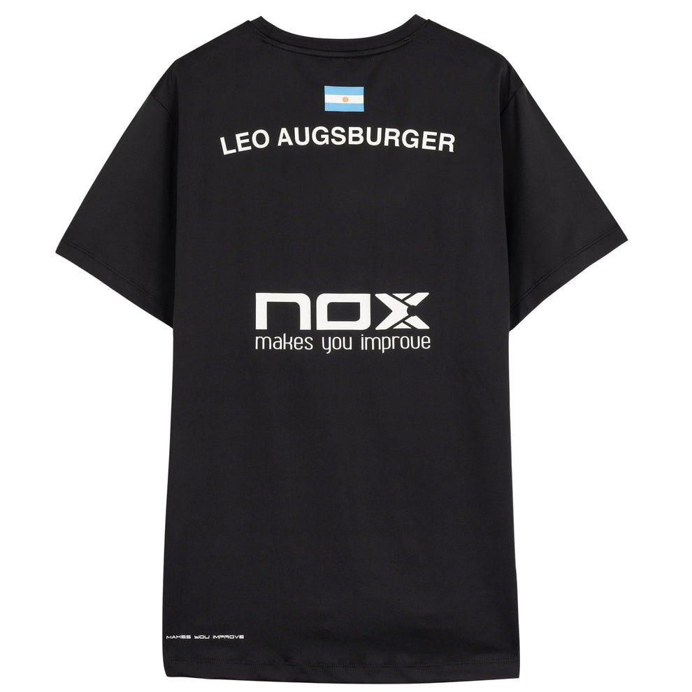 T-shirt Nox Sponsors Leo Augsburger schwarz