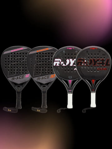 Illustration pack Raquettes de padel Royal Padel M27