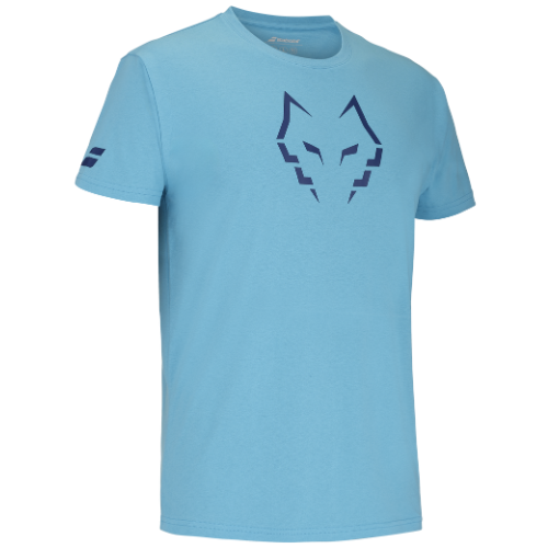T-shirt Juan Lebron Babolat cotton tee bleu