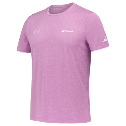 T-shirt Juan Lebron Babolat Crew Neck rose