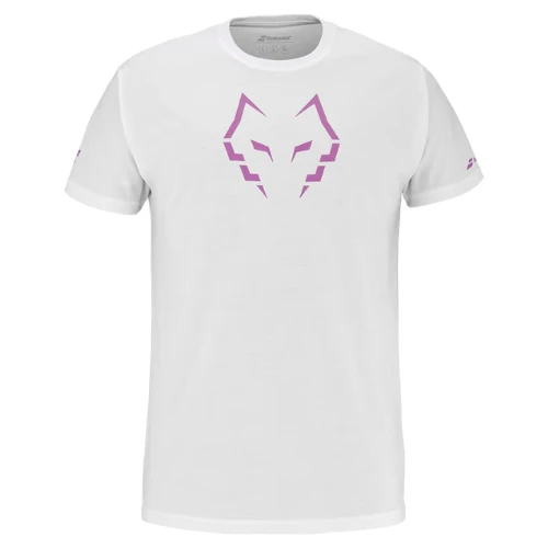 T-shirt Juan Lebron Babolat cotton tee blanc