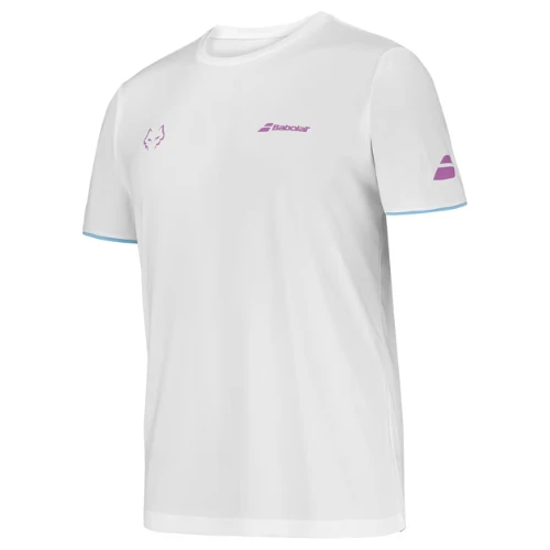 T-shirt Juan Lebron Babolat Crew Neck blanc