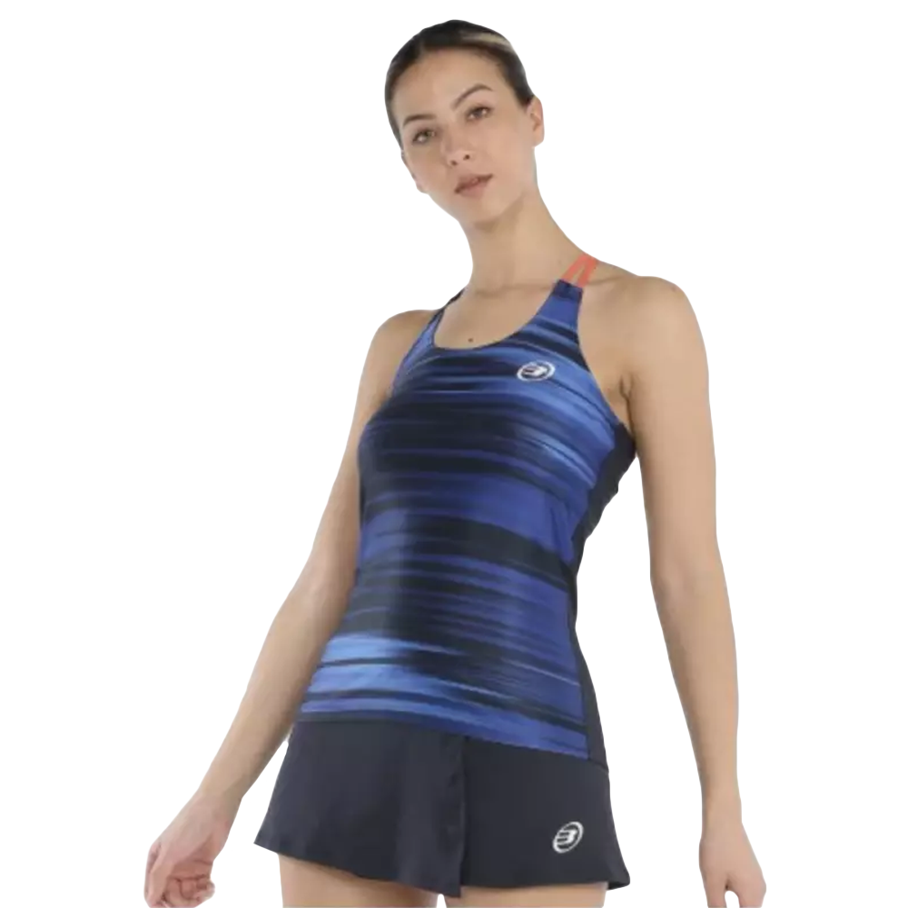 BULLPADEL Utica Marineblaues T-Shirt