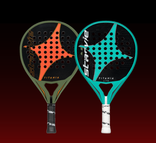 Illustration pack Starvie padel racket titania