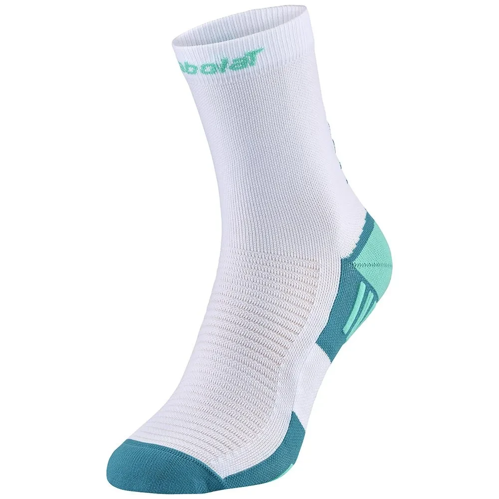Chaussettes de padel BABOLAT vert mid-calf