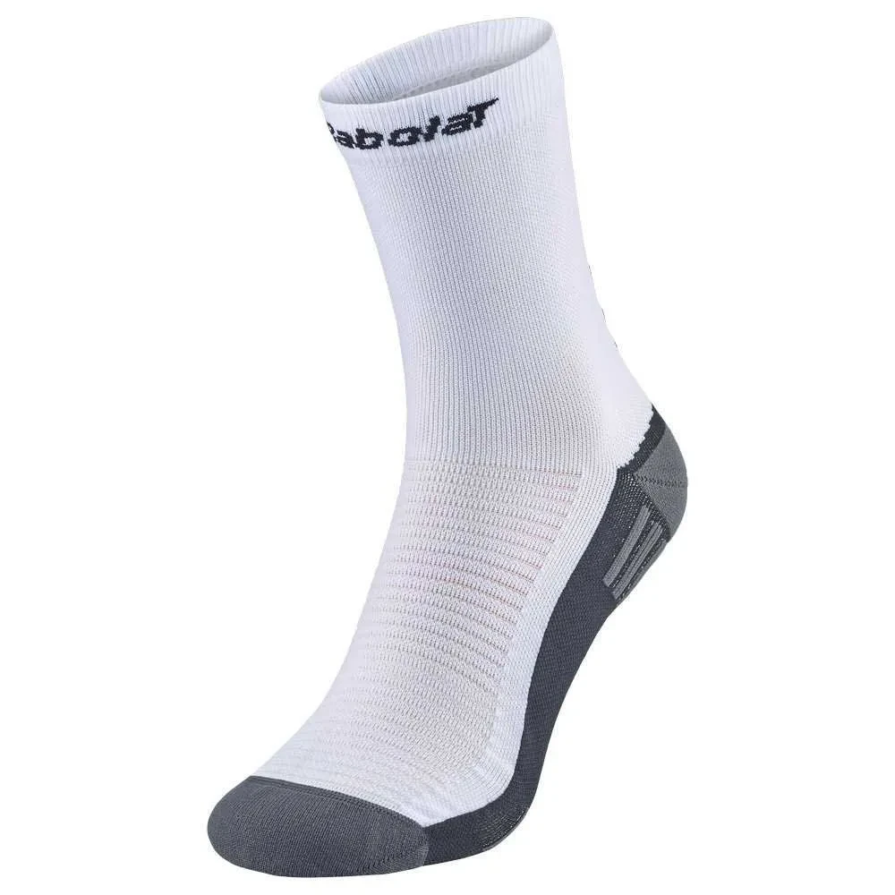 Chaussettes de padel BABOLAT noir mid-calf