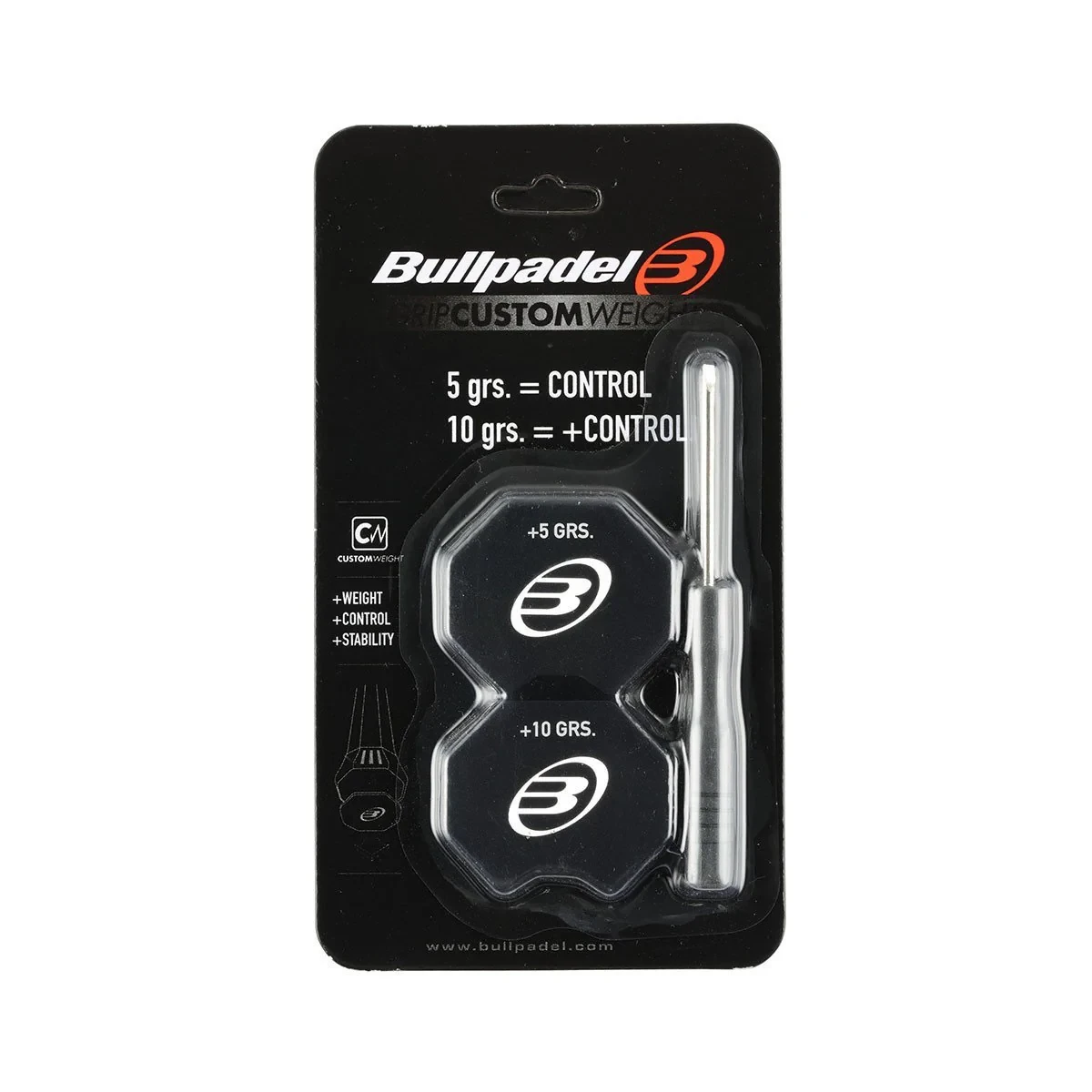 Poids de manche pour raquettes I Bullpadel