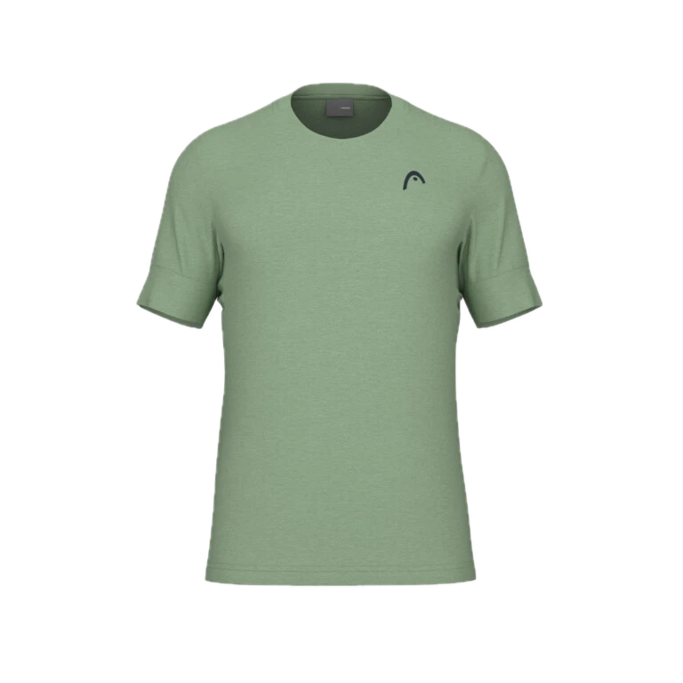 HEAD Play Tech Plain Green Herren T-Shirt 