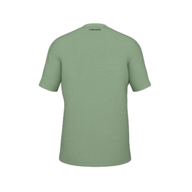 HEAD Play Tech Plain Green Herren T-Shirt 