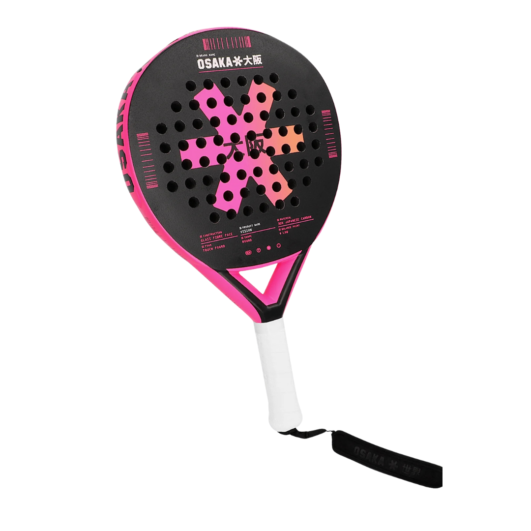 Raquette de padel Osaka Vision Control Fluo Pink