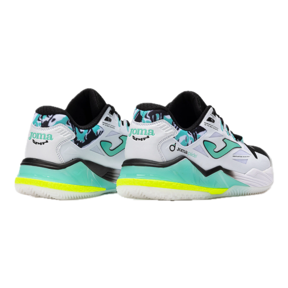 Joma Spin Men 2542 Blanc Turquoise