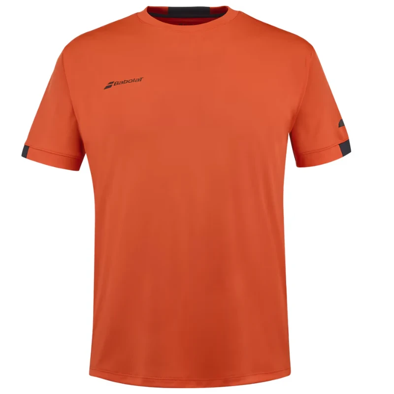 T-shirt Homme Babolat Play Crew Neck Rouge