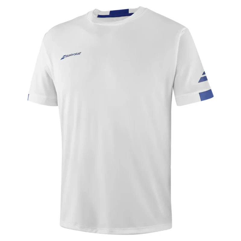 T-shirt Homme Babolat Play Crew Neck Blanc