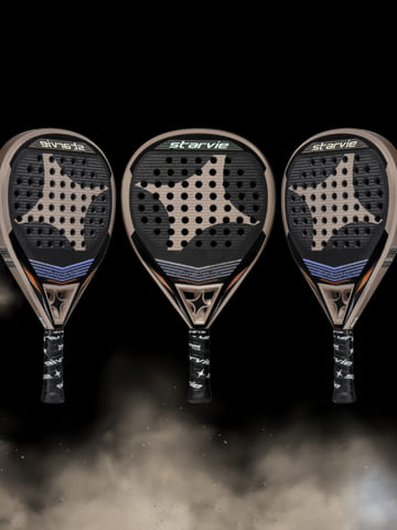 Illustration pack Starvie padel racket dronos