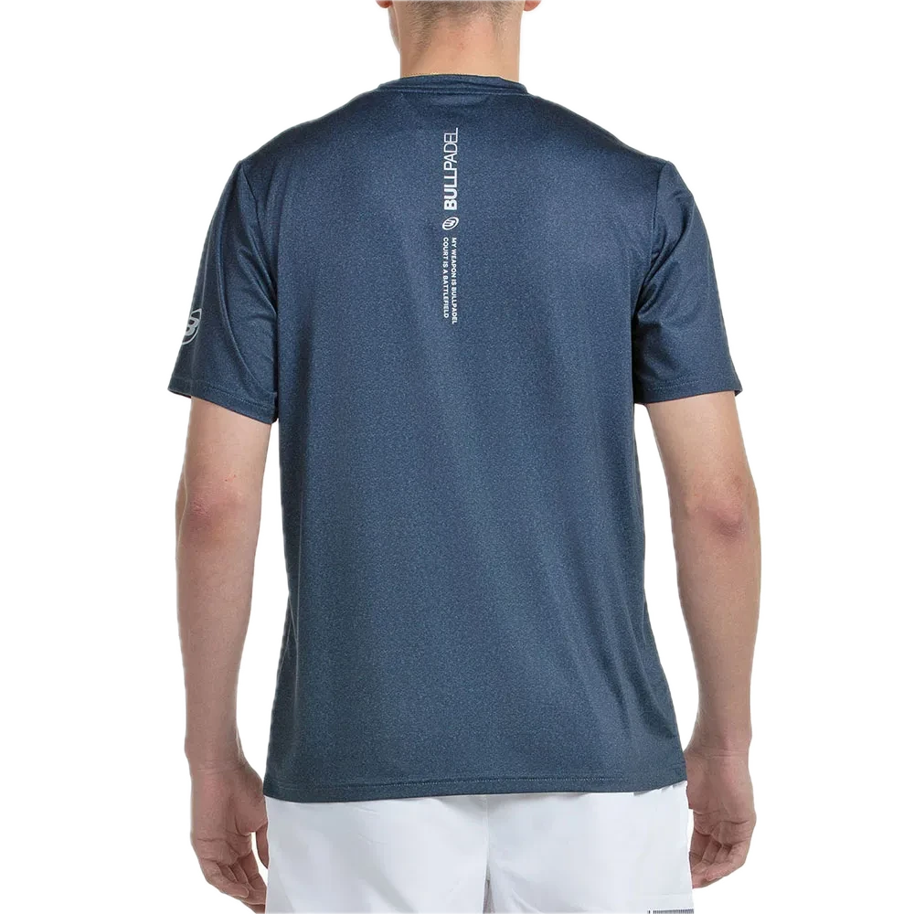 T-Shirt Bullpadel Bebas Bleu marine