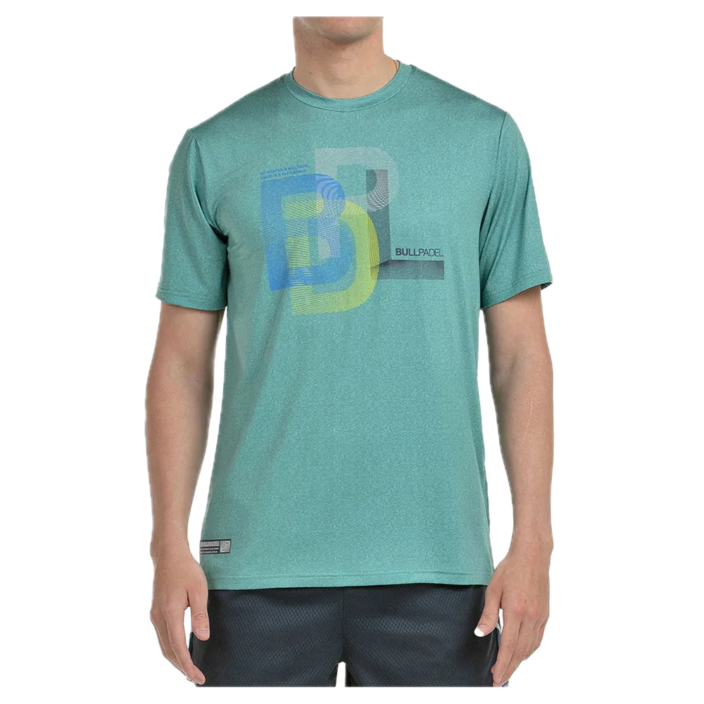 T-Shirt Bullpadel Bebas Vert
