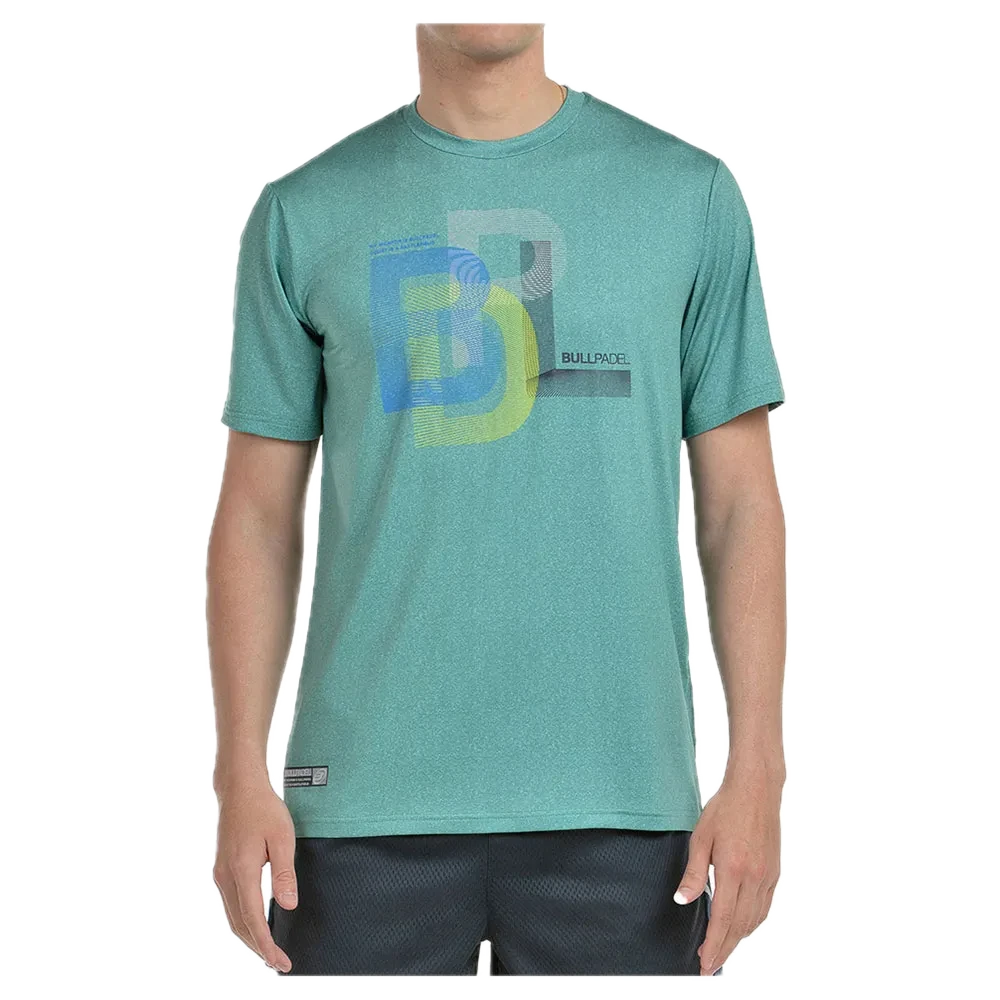 T-Shirt Bullpadel Bebas Vert