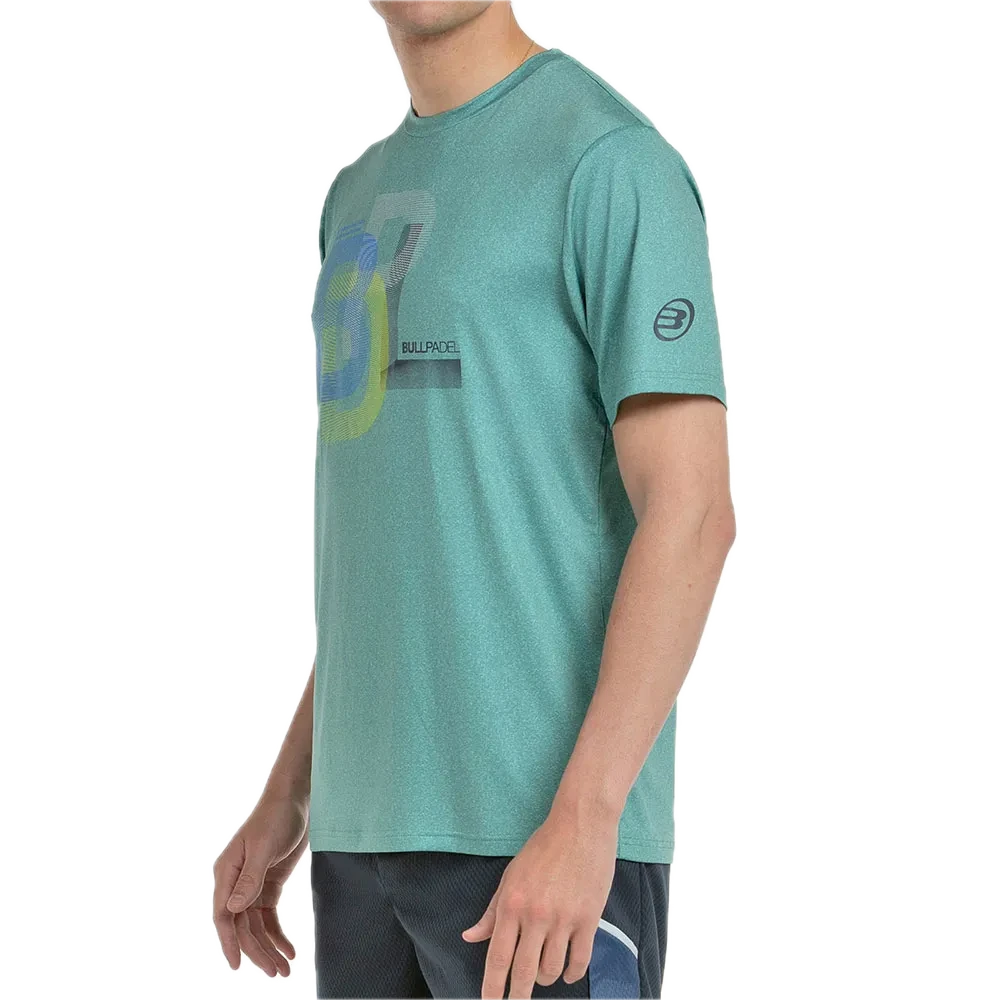 T-Shirt Bullpadel Bebas Vert