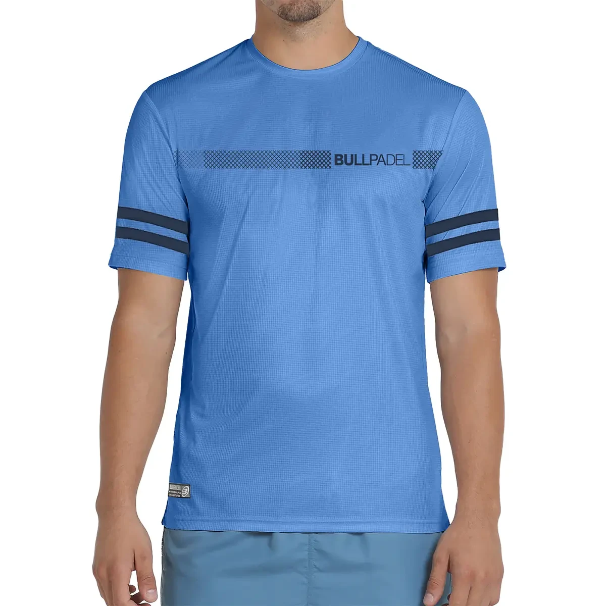 T-Shirt Bullpadel Berro Bleu
