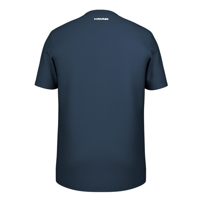 T-Shirt Head Rainbow Men Bleu marine