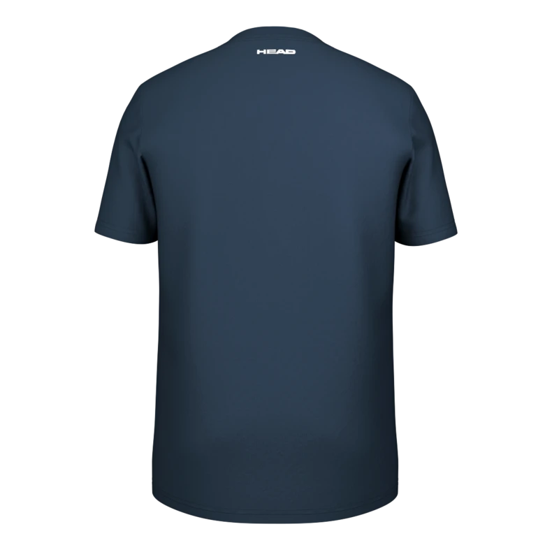 T-Shirt Head Rainbow Men Bleu marine