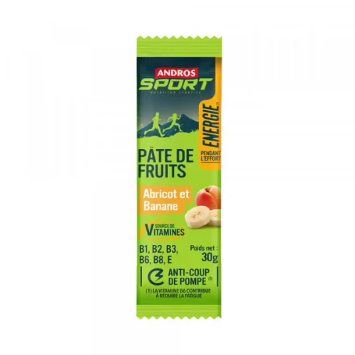 Pâte de fruit Andros abricot banane
