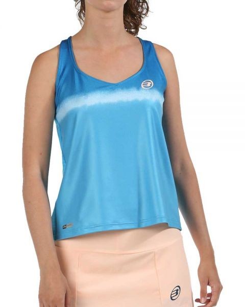 BULLPADEL Eguz Blaues T-Shirt für Damen