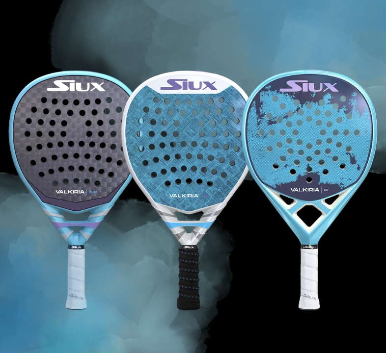 Illustration pack Raquettes de padel Siux VALKIRIA