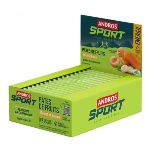 Pâte de fruit Andros abricot banane x32