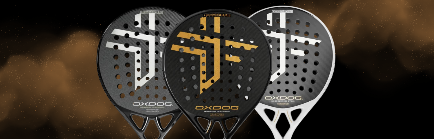 Illustration bannière Raquettes de padel oxdog Sense