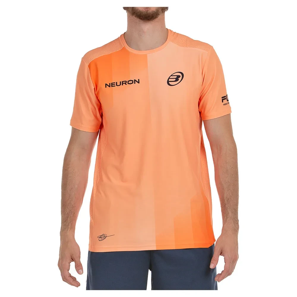 T-Shirt Bullpadel Chingotto 25V Orange