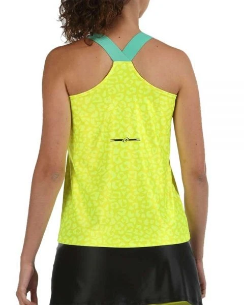 Débardeur BULLPADEL Femme Blies Jaune Fluo