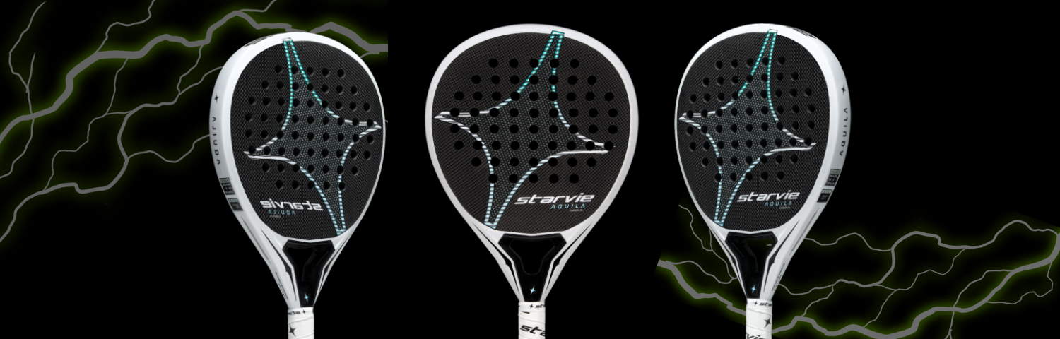 Illustration bannière Raquettes de padel Starvie aquila