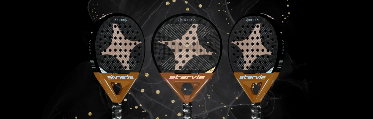 Illustration bannière Raquettes de padel Starvie kenta