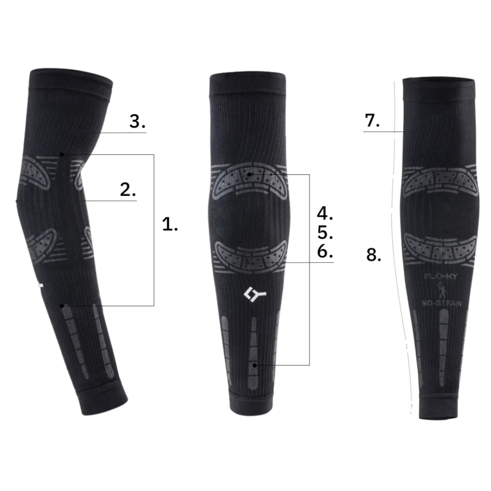 Manchon Floky NO STRAIN blanc