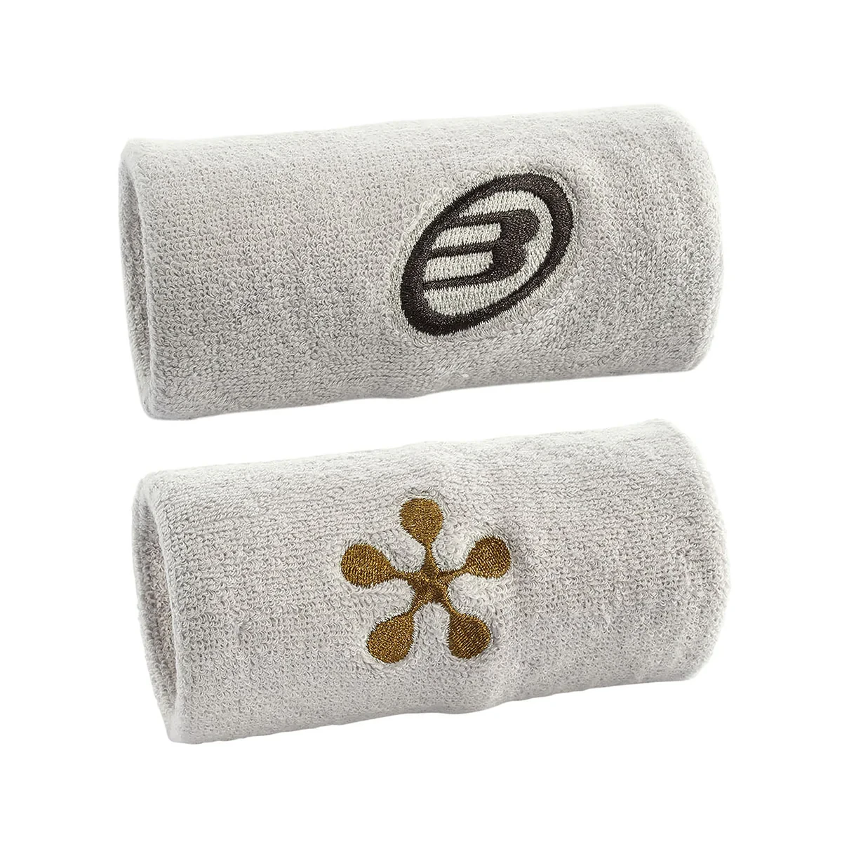 Poignets Éponge Bullpadel Premier Padel noir et gris