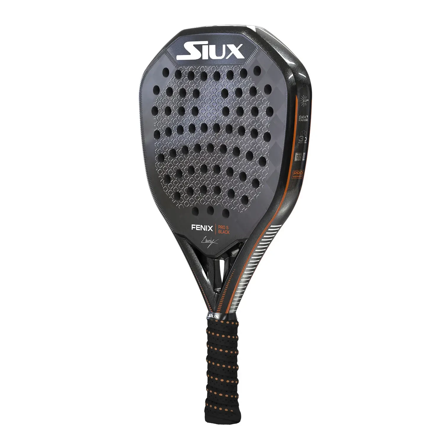 Raquette de padel SIUX FENIX L.Augsburger PRO 5 BLACK 2025