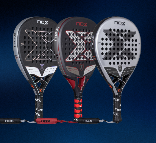 Illustration pack Raquettes de padel Nox NFA series