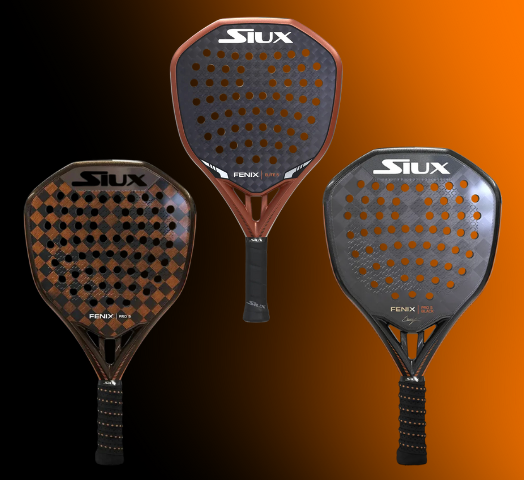 Illustration pack Raquettes de padel siux fenix